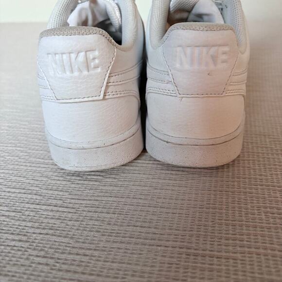 Nike Air Force 1 Low white leather sneakers men size 9 streetwear minimalist - Picture 8 of 10